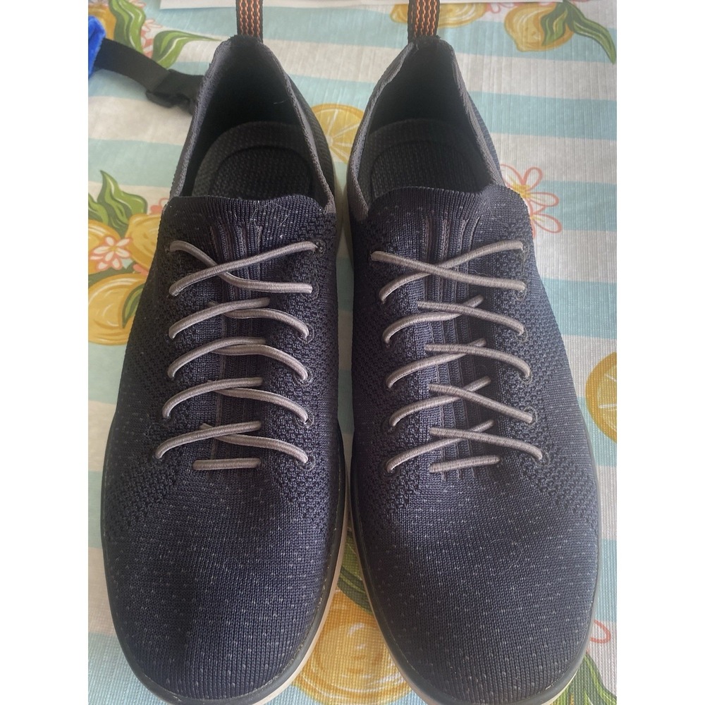 Skechers Men's Classic Fit Air Cooled Navy Sneakers Size 10